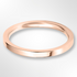 Classic Flat Court Wedding Ring Rose Gold 2.0mm