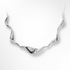 Silver Collar Necklace Adva