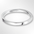 Heavy Flat Court Wedding Ring Platinum 2.0mm