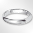 Heavy Paris Profile Wedding Ring Platinum 4.0mm