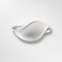 Silver Matt Wave Ring - Panra