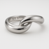 Silver twisted ring Sammi