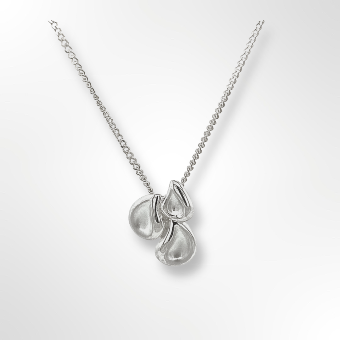 Silver Abelina Pendant & Chain