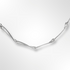 Sterling Silver Polished Loop Wire Necklace