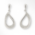 Silver Norma CZ Drop Earrings