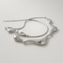 Silver Collar Necklace Adva