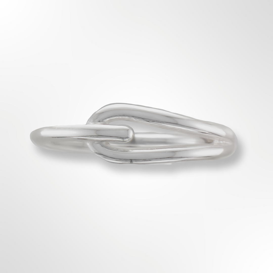 Silver Loop Wire Ring
