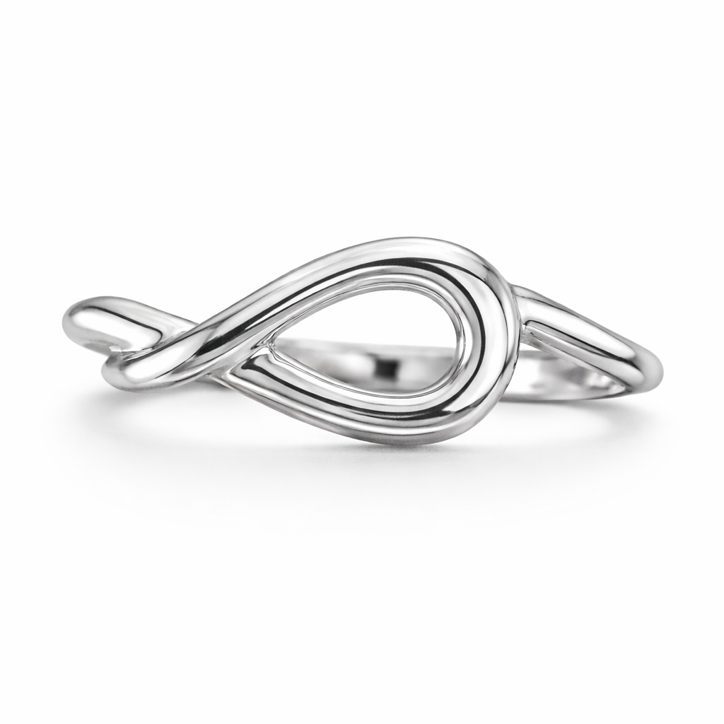 Silver Lasso Ring